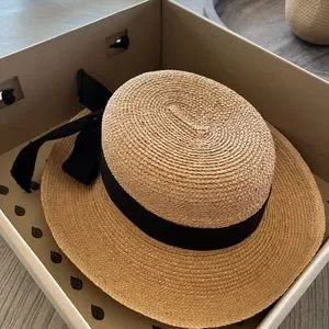 Helen Kaminski Australia Rafia Hat Newport Olivia style New in Box size medium Helen Kaminski Newport Standard Bretton – Hats.com main image 3